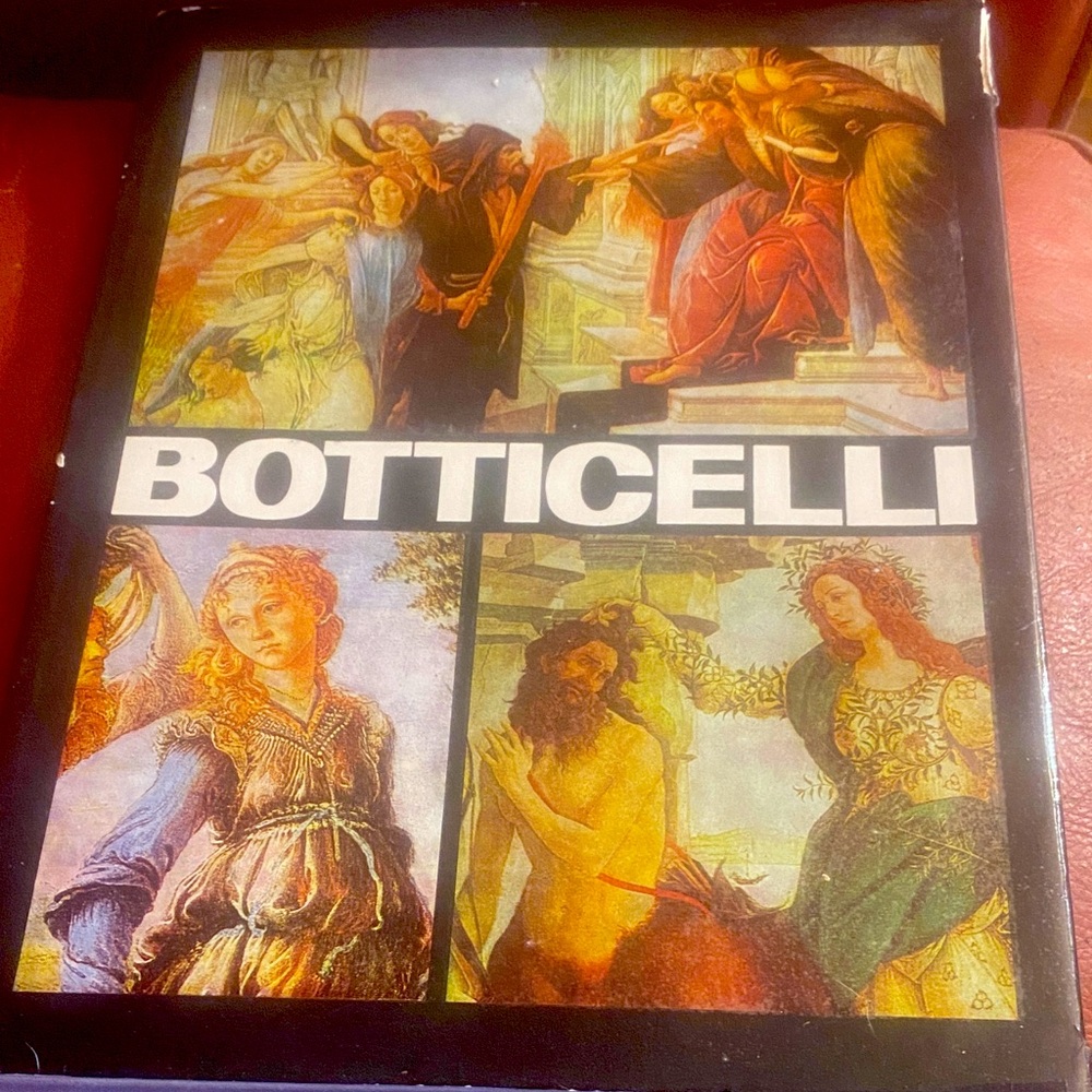 3/$15. Botticelli Art Book